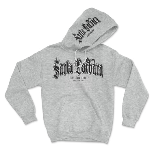 Santa Barbara Old English Style Hoodie