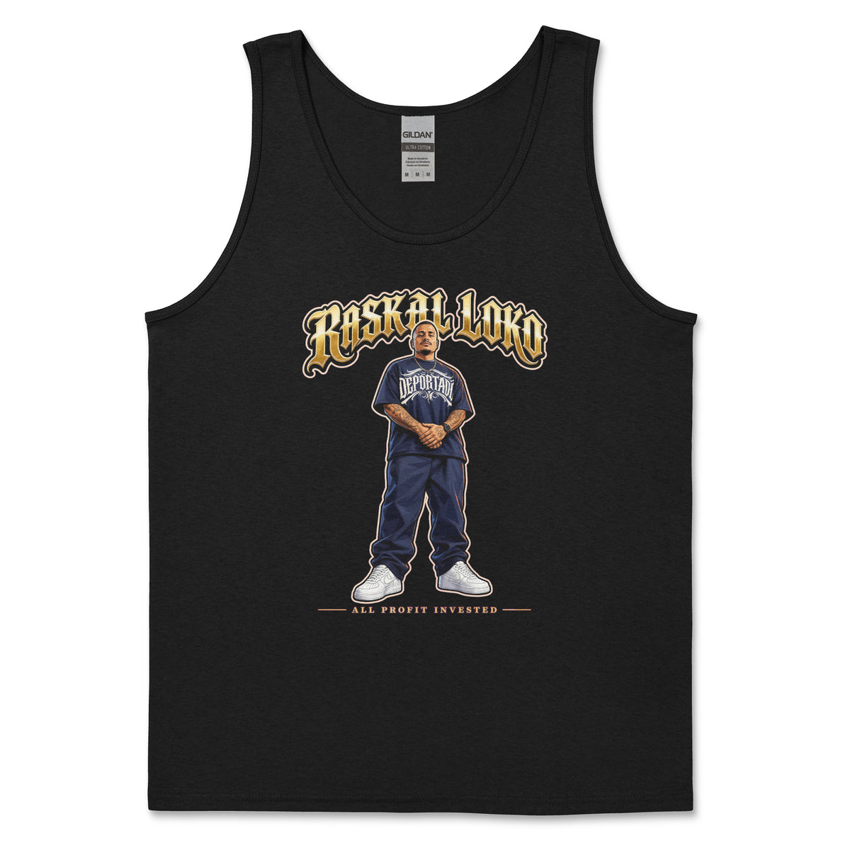Raskal Loko Original Tank Top - Black