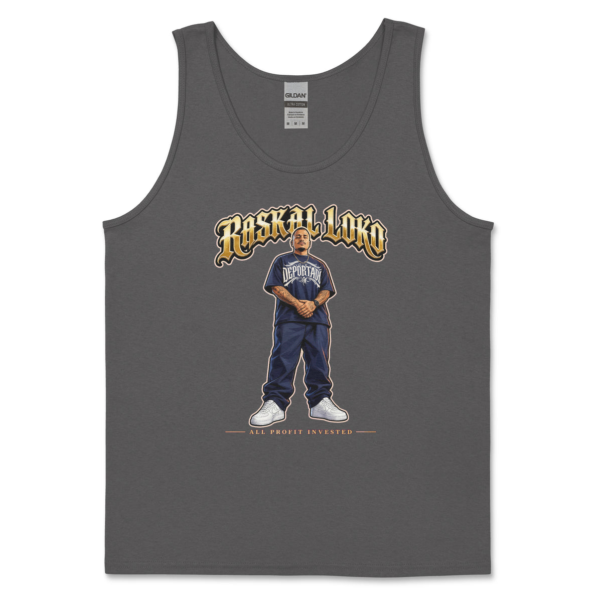 Raskal Loko Original Tank Top - Dark Gray