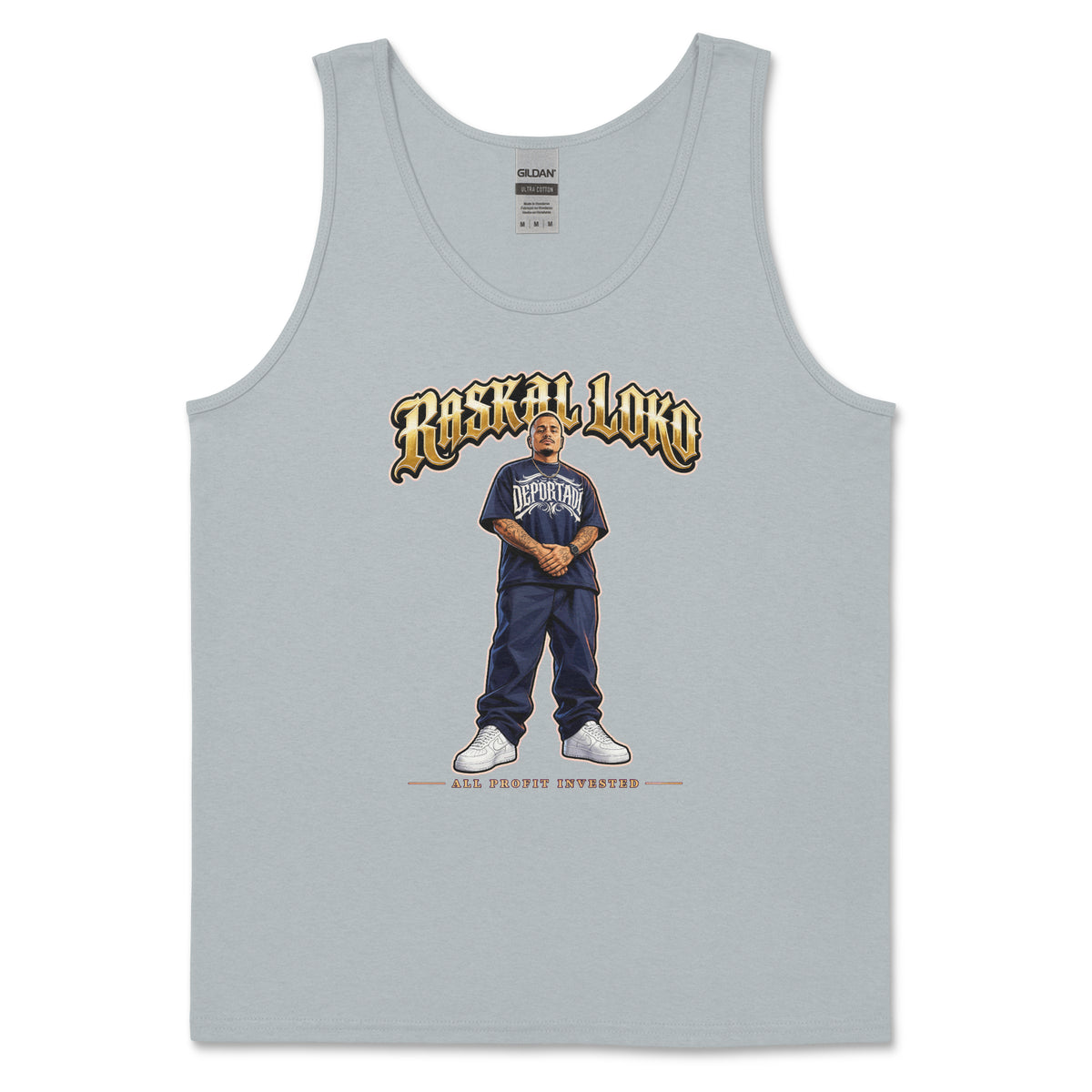 Raskal Loko Original Tank Top - Light Gray