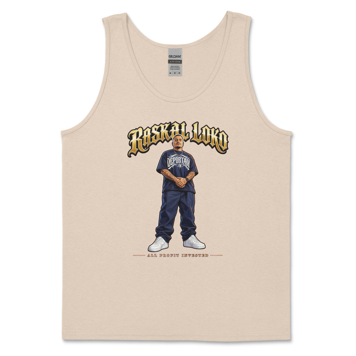 Raskal Loko Original Tank Top - Sand