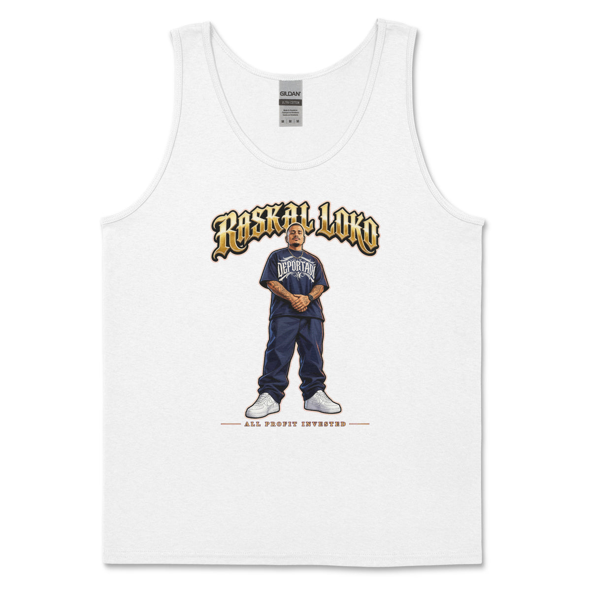 Raskal Loko Original Tank Top - White